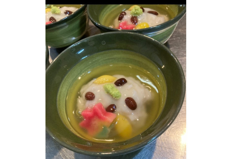 会席料理の蒸物