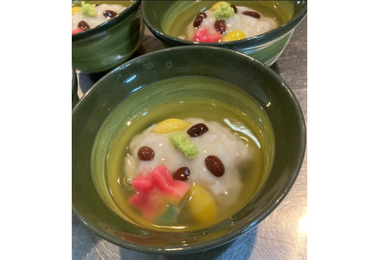 会席料理の蒸物